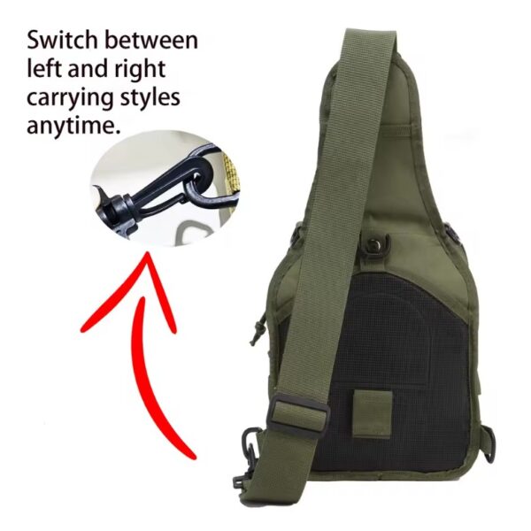 THURAM Tactical Sling Backpack – Outdoor EDC Shoulder Bag for Daily Use - Image 6