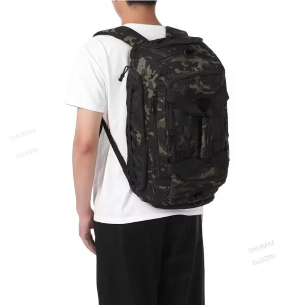 3-in-1 Tactical Gym Backpack with Shoe Compartment for Travel & Sports - Image 5