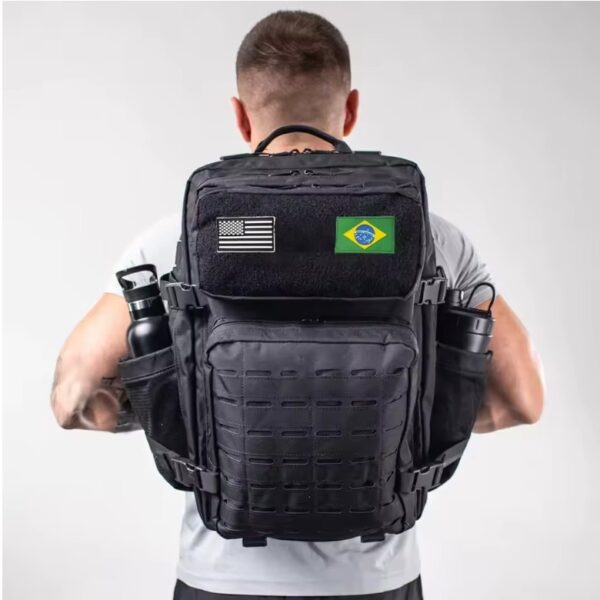 25L/50L Tactical MOLLE Backpack – Outdoor Hiking Hunting Bag with 2 Bottle Holders - Image 2