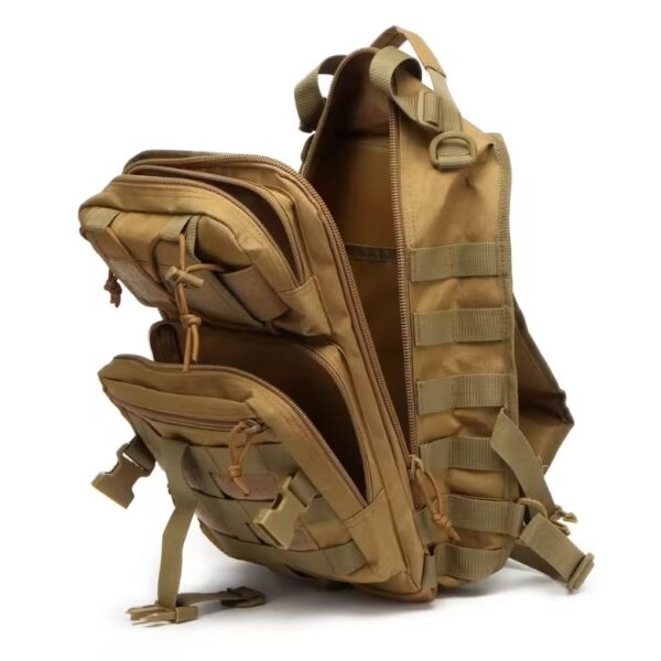 Tactical Sling Backpack – Waterproof EDC Assault Pack for Outdoor Hiking & Travel - Image 6