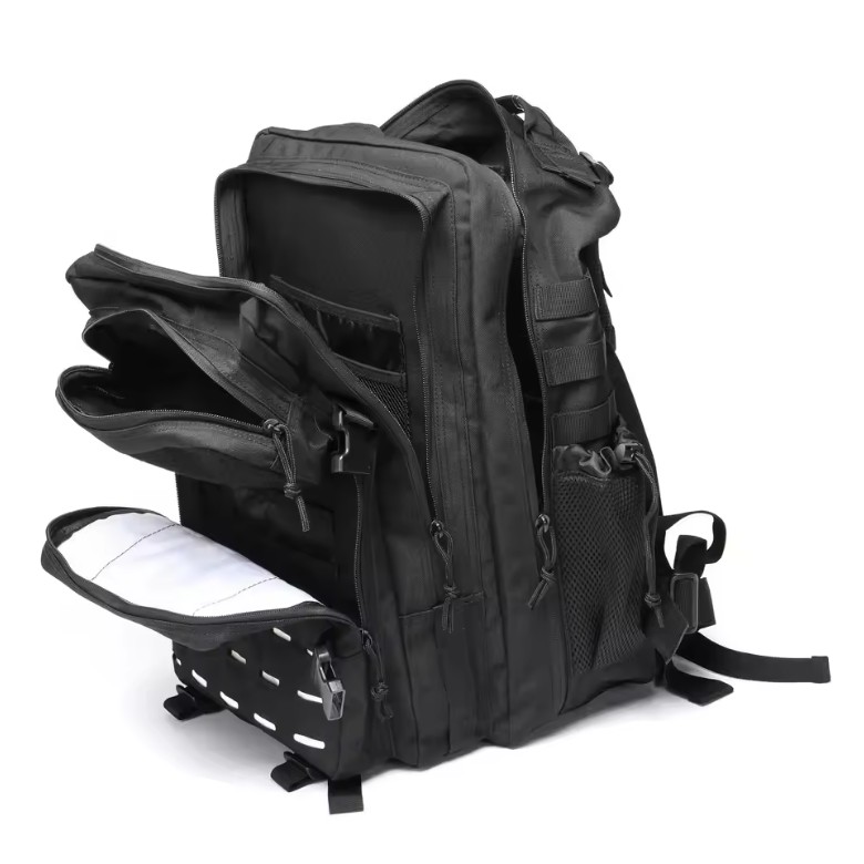 25L/50L Tactical MOLLE Backpack – Outdoor Hiking Hunting Bag with 2 Bottle Holders - Image 5
